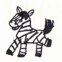 zebra photo sculptures by SpritesCraftCorner zebra photo sculptures