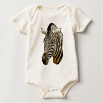 Zebra Picture Baby  t-shirts