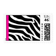 Zebra Pink Side stamp