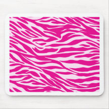 zebra,pink zebra, wild animal, jungle, wild thing mouse pads