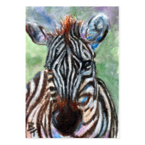 Zebra Portrait ACEO ArtCard business cards by bmthour Zebra Portrait ACEO ArtCard business cards