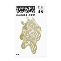 Zebra postage