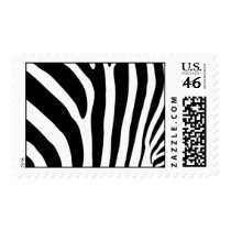 Zebra Postage Stamp