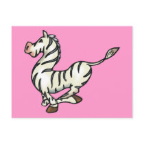 Zebra postcards