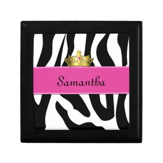 Zebra Princess Tile Box giftbox
