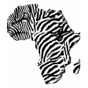 Zebra Print African Safari Africa Map shirt