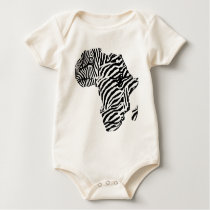 Zebra Print African Safari Africa Map t-shirts by Funkart Zebra Print African Safari Africa Map t-shirts