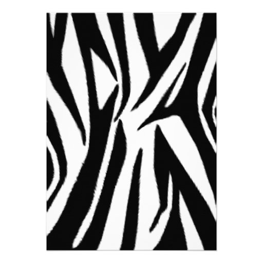 Zebra Print and Pink Girl Spider Halloween Party Custom Announcement