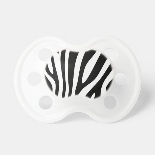 Zebra Print Pacifiers