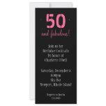 zebra print birthday custom invitations