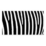 Zebra Print Business Cards