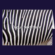 Zebra Print cards
