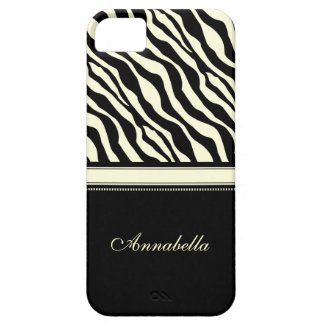 Zebra Print Fabulous iPhone 5 Covers