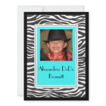 Zebra Print Invitation