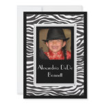 Zebra Print Invitation