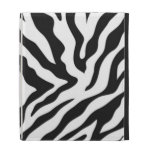 Zebra Print iPad Folio Case
