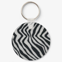 Zebra Print keychains by CrazyGear Zebra Print keychains