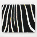Zebra Print mousepads