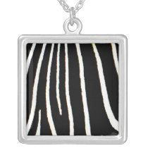 Zebra Print Custom Jewelry
