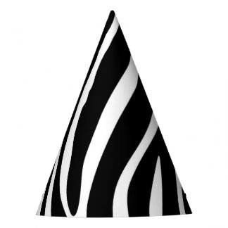 Zebra Party Hats | Zazzle