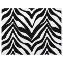 Zebra Print Party Paper Letterhead Design
