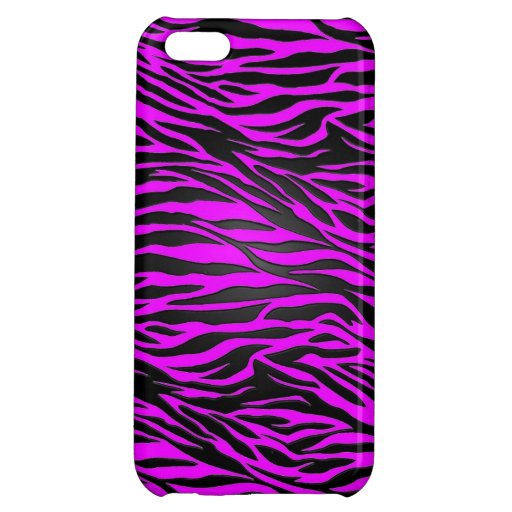 zebra print phone case cover for iPhone 5C Zazzle