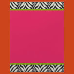 zebra, zebra print, pink, green, scrapbook,