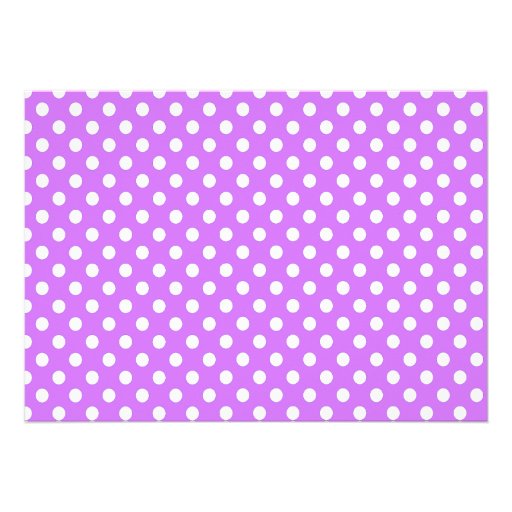 Zebra Print Purple Girls Birthday Invitation
