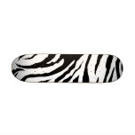Zebra Print Skateboard Mini