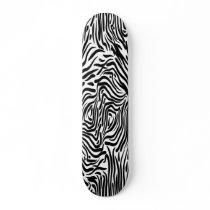 Zebra Print Skateboards by mannysThoughts Zebra Print Skateboards