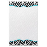 Zebra Print Stationery