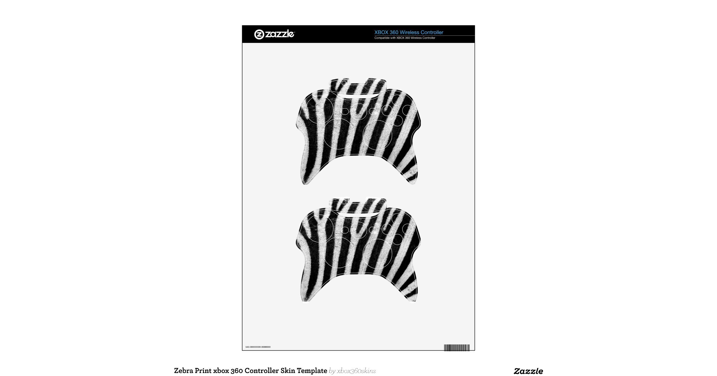 Xbox 360 skin template airline