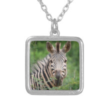 Zebra profile custom jewelry