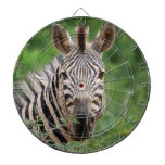 Zebra profile dart board