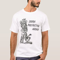 Zebra Protection Agency t-shirts by shootingStr62 Zebra Protection Agency t-shirts