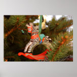 Zebra Rocking Horse Print