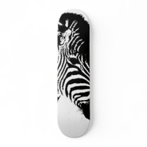 Zebra Skate Board
