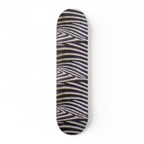 Zebra Skate Board