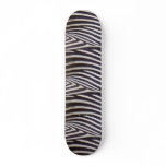 Zebra Skate Board