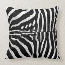Zebra Skin Print Pillow