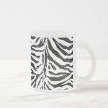 Zebra Skin Texture (Add/Change Background Color) Coffee Mug
