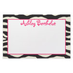 Zebra Stationery Design