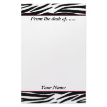Zebra Stationery