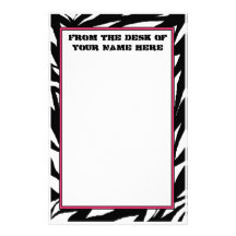 Zebra Stationery