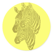 Zebra stickers