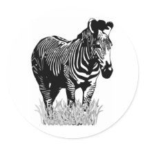 Zebra stickers