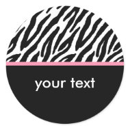 Zebra sticker