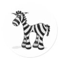 zebra stickers by MiaMiou zebra stickers