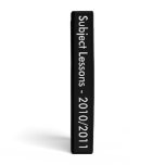 Zebra Strip In Black spine Binder