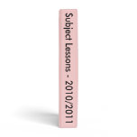 Zebra Strip In Pink spine Binder